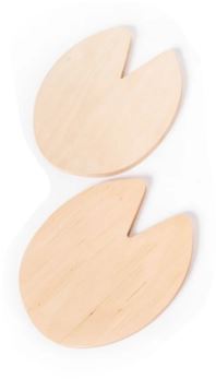 Trittsteine aus Holz am Seil für Kinder vom lettischen Hersteller Duck Woodworks