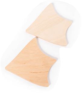 Trittsteine aus Holz am Seil für Kinder vom lettischen Hersteller Duck Woodworks
