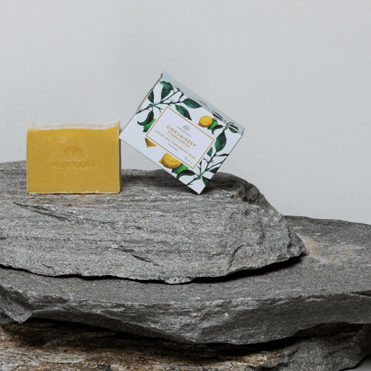 Vegane Zitronen - Mint - Seife - noor disain