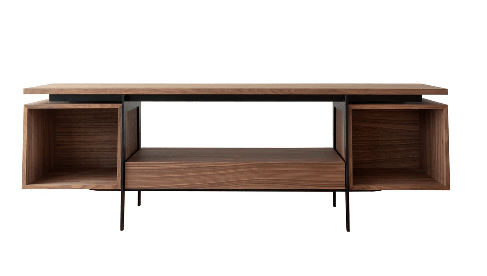 Vinyl-Konsole CONTE Nussbaum, Hersteller: Mint Furniture