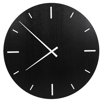 Wanduhr TAIM mit schwarz gebeiztemj Zifferblatt, Hersteller: Radis
