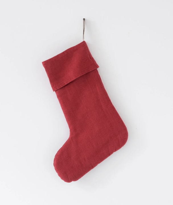 Weihnachtsstrumpf aus Leinen - noor disain