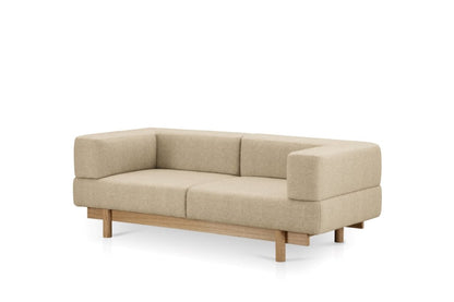 Zweisersofa ALCHEMIST, Stoff: Camira Beige, des litauischen Herstellers Emko